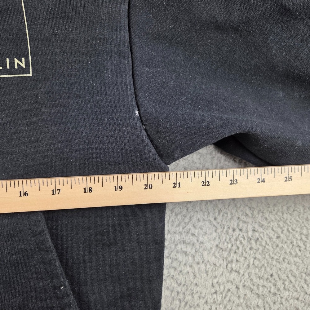 Camber Thermal Lined Zip Hoodie Small Black USA Made Heavyweight Workwear - Picture 11 of 15
